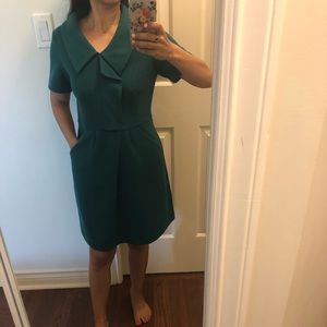 Boutique green dress XS